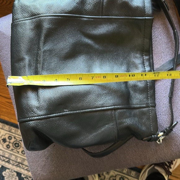 Coach Black Leather Shoulder Bag - Picture 6 of 6